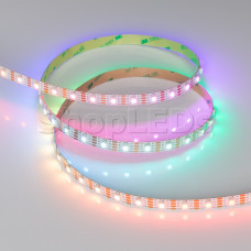 Лента SPI-B60-10mm 5V RGB-PX1-BPT (12 W/m, IP20, 5060, 5m) (Arlight, бегущий огонь)