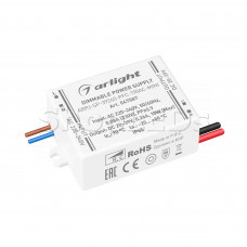 Блок питания ARPJ-SP-39260-PFC-TRIAC-MINI (10W, 20-39V, 260mA) (Arlight, IP65 Пластик, 5 лет)