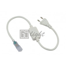 Шнур power cord для подключения светодиодных лент 3014 220V