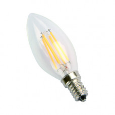 E14-5W-4000K Лампа LED (Свеча прозрачная Филомент)