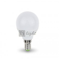 Светодиодная лампа E14 7.5W 220V ШАР Warm White